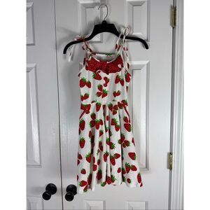 Posh Pickle Girls Strawberry Dress Size 8-10